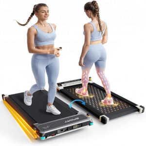 Walking Pad Treadmill with Incline - Dual-Sided
