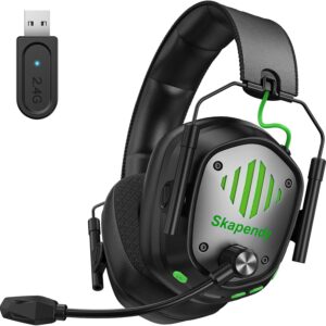 Wireless Gaming Headset for PS5, PS4, PC